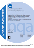 ISO 9001-2015 Certificate of Registration MOCAP Limited