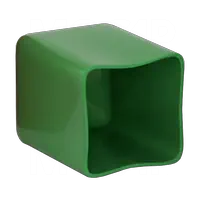 Square Rubber Cap