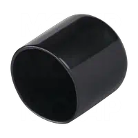 Round vinyl end caps