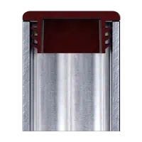 thumbnail image 2 of Caplugs 4-Pack 1x1.5 Inch Rectangular Tubing Plugs - RER-1X1 1/2-14-20 - Made In USA 2 of 5