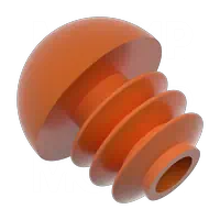 Plastic caps for metric steel tubes (RND)