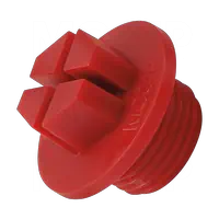 UNF Sealing Plugs with Slotted Hex Head