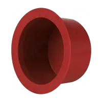 Plastic Stoppers with Wide Flange