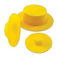 Caps with Extra Wide Flange for Hydraulic fittings and Pipes